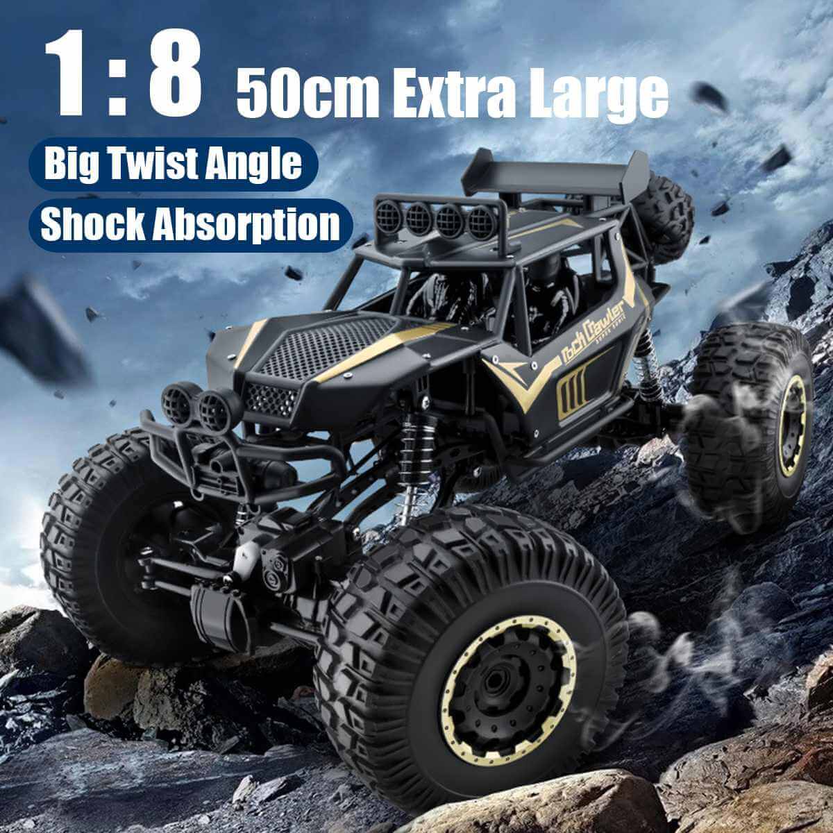 Fjärrkontroll Off-Road Bil för Barn Carvallo