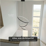 Omeva Designer Ring Pendellampa Carvallo