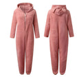 HugCloud Onesie – Mjuk fleece hoodie jumpsuit Carvallo