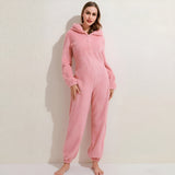 HugCloud Onesie – Mjuk fleece hoodie jumpsuit Carvallo