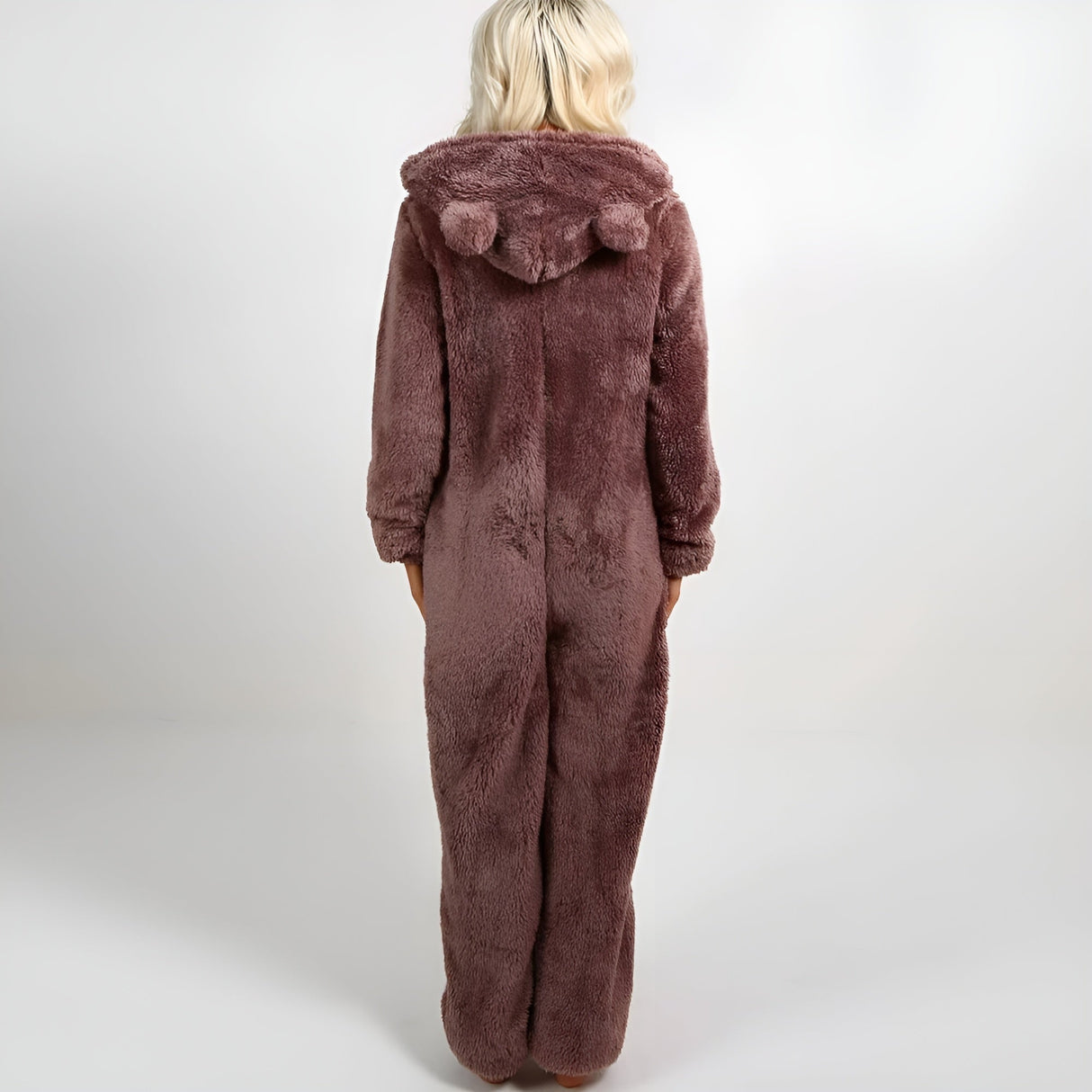 HugCloud Onesie – Mjuk fleece hoodie jumpsuit Carvallo