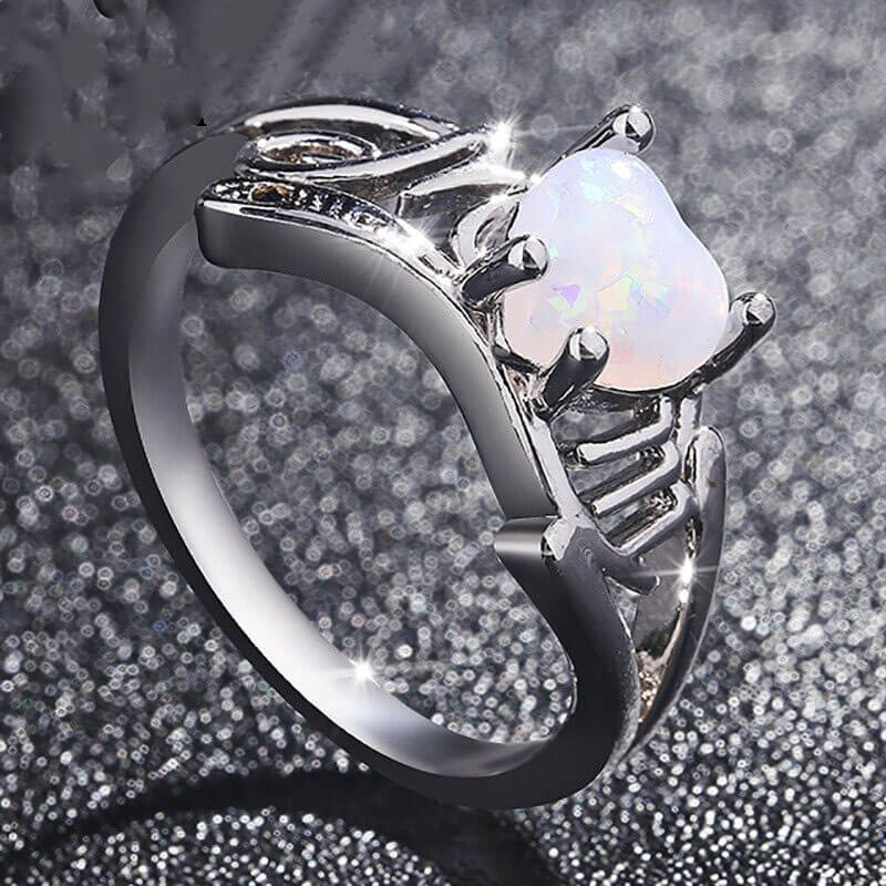 Mamma hjärta opal ring-Jewelry for women-Hemnix-Hemnix