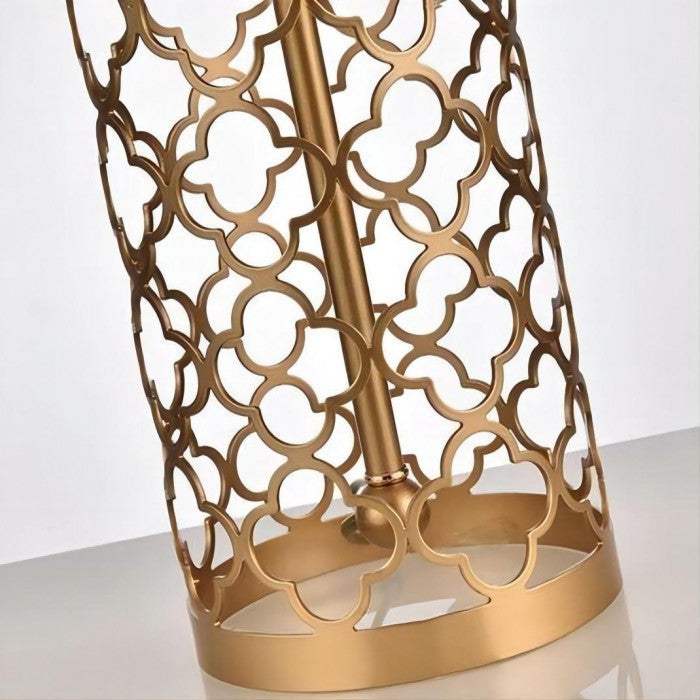 OpalGlow - Elegant Genombruten Bordslampa för Raffinerade Rum Carvallo