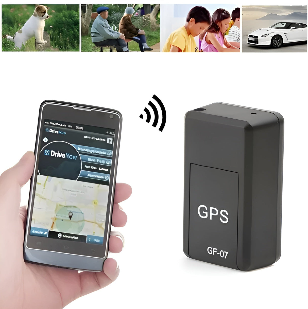 GPS-tracker Magnetisk Mini – Global täckning och realtidspositionering för ultimat säkerhet Carvallo