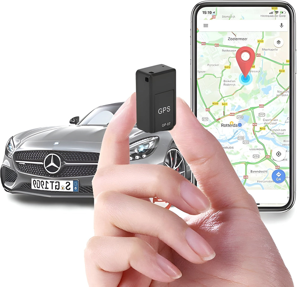 GPS-tracker Magnetisk Mini – Global täckning och realtidspositionering för ultimat säkerhet Carvallo