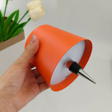 Flasklampa Metallbordslampa Carvallo