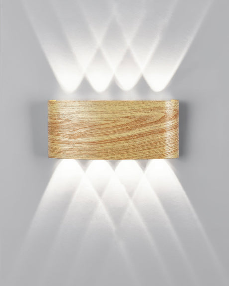 Carvallo – Lyxig Vägglampa med Träådring för en Tidlös Atmosfär Carvallo