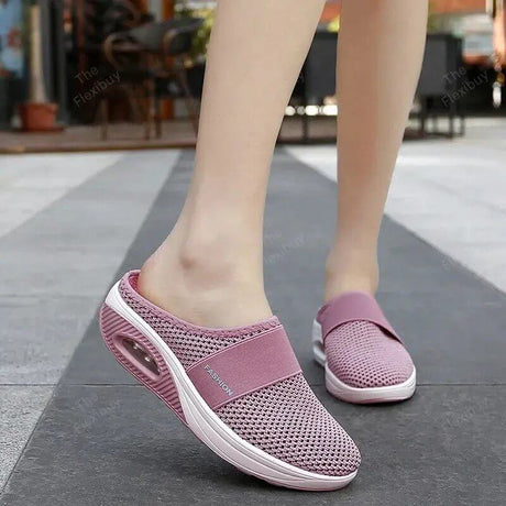 Luftkudde ortopediska skor - Bekväm, modern och lätt på foten-Shoes for Women-Hemnix-Rosa-35-Hemnix