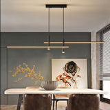 LumiLine – Modern LED Linear Taklampa med Justerbar Höjd och Dimmer Hemnix