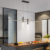 LumiLine – Modern LED Linear Taklampa med Justerbar Höjd och Dimmer Hemnix