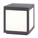 Solar Black Utomhus LED Stolplykta Carvallo