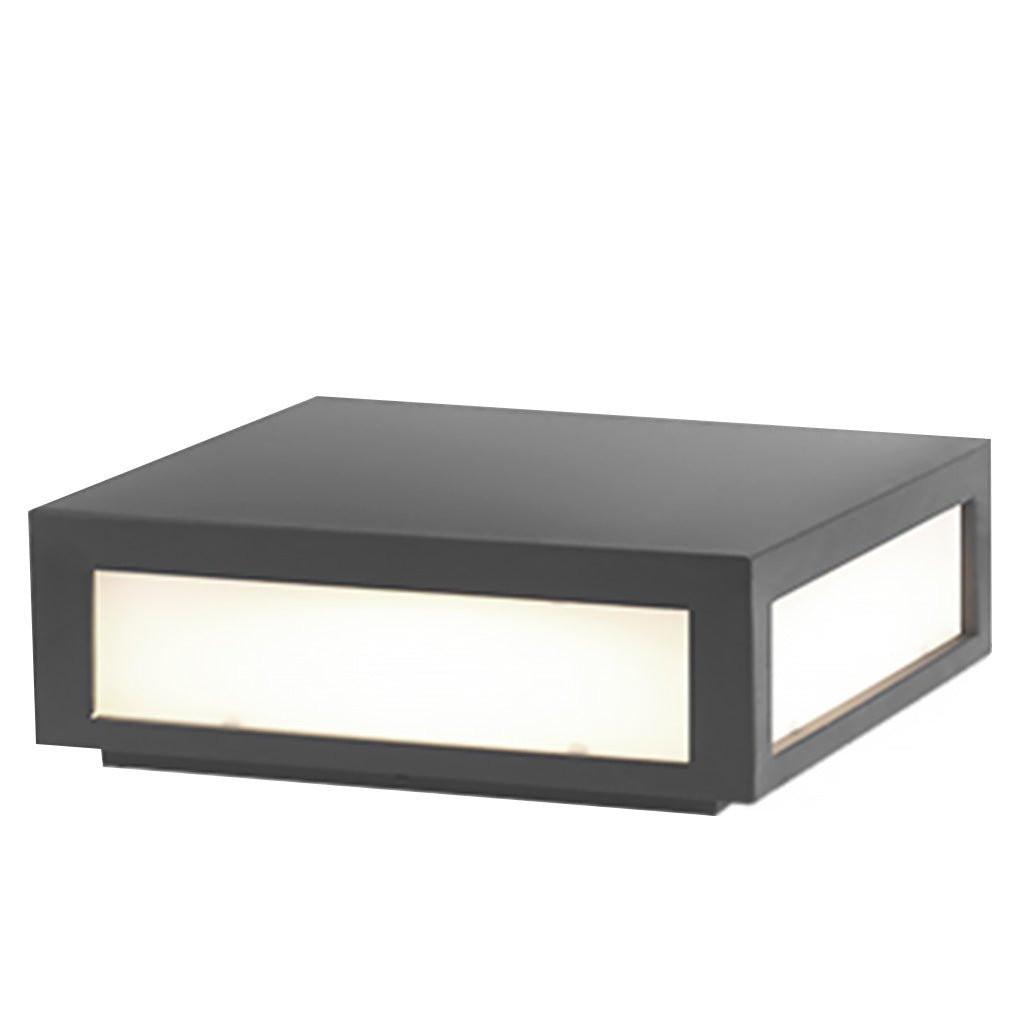 Solar Black Utomhus LED Stolplykta Carvallo