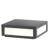 Solar Black Utomhus LED Stolplykta Carvallo