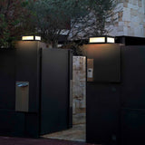 Solar Black Utomhus LED Stolplykta Carvallo