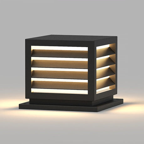 Utomhus Trädgård Stolplykta med Solar LED Carvallo