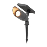 Trädgård Solar LED Landskaps Spotlights Svart Carvallo