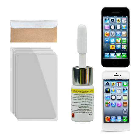Telefon Skärm Reparation Kit DIY Glas Fix Carvallo