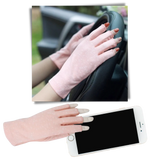 Luxora Stiliga UV-Skyddande Bomullshandskar för Solskydd Carvallo