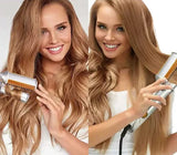 Luxora Professional 2 i 1 Rotating Iron Hair Brush Carvallo