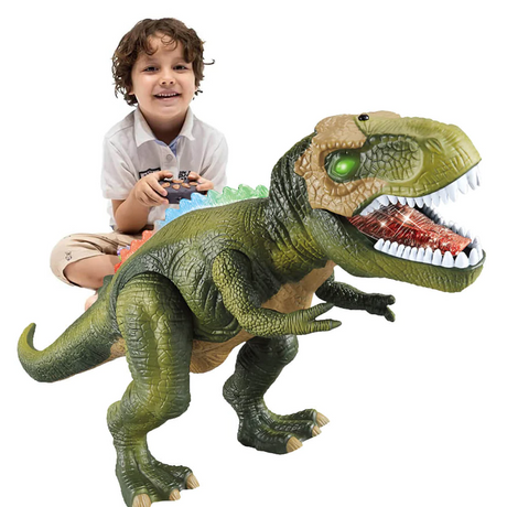 Fjärrkontroll Dinosaurie Leksak Gående Vrålande Carvallo
