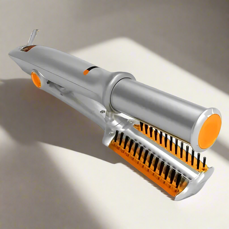 Luxora Professional 2 i 1 Rotating Iron Hair Brush Carvallo