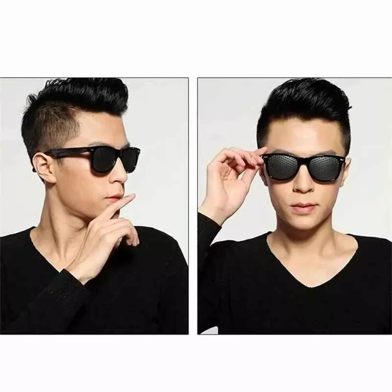 Luxora Korrigerande Pinhole Glasögon för Synförbättring Carvallo