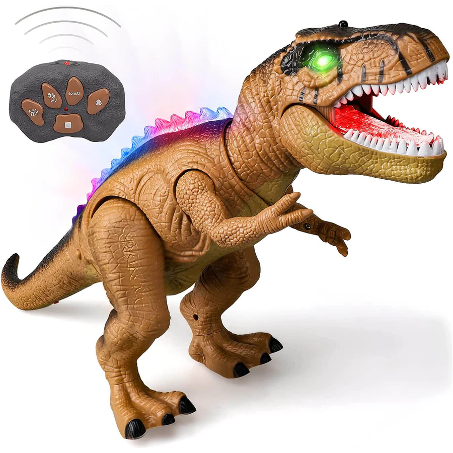 Royaleva Fjärrkontroll T-Rex Dinosaurie Med LED Lampa Carvallo