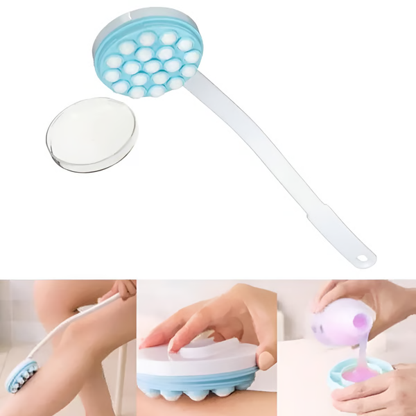 Lotionapplikator med långt handtag – Lättåtkomlig applikator och massageapparat för krämer och oljor MILA Sverige