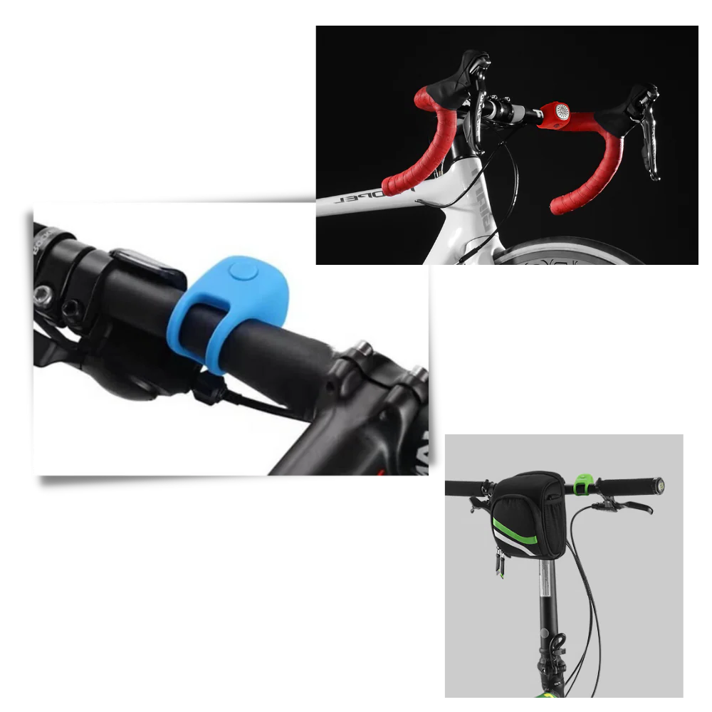 RoyaleGlow Stark Cykelpipa Vattentät 110 dB Ringsignaler Carvallo