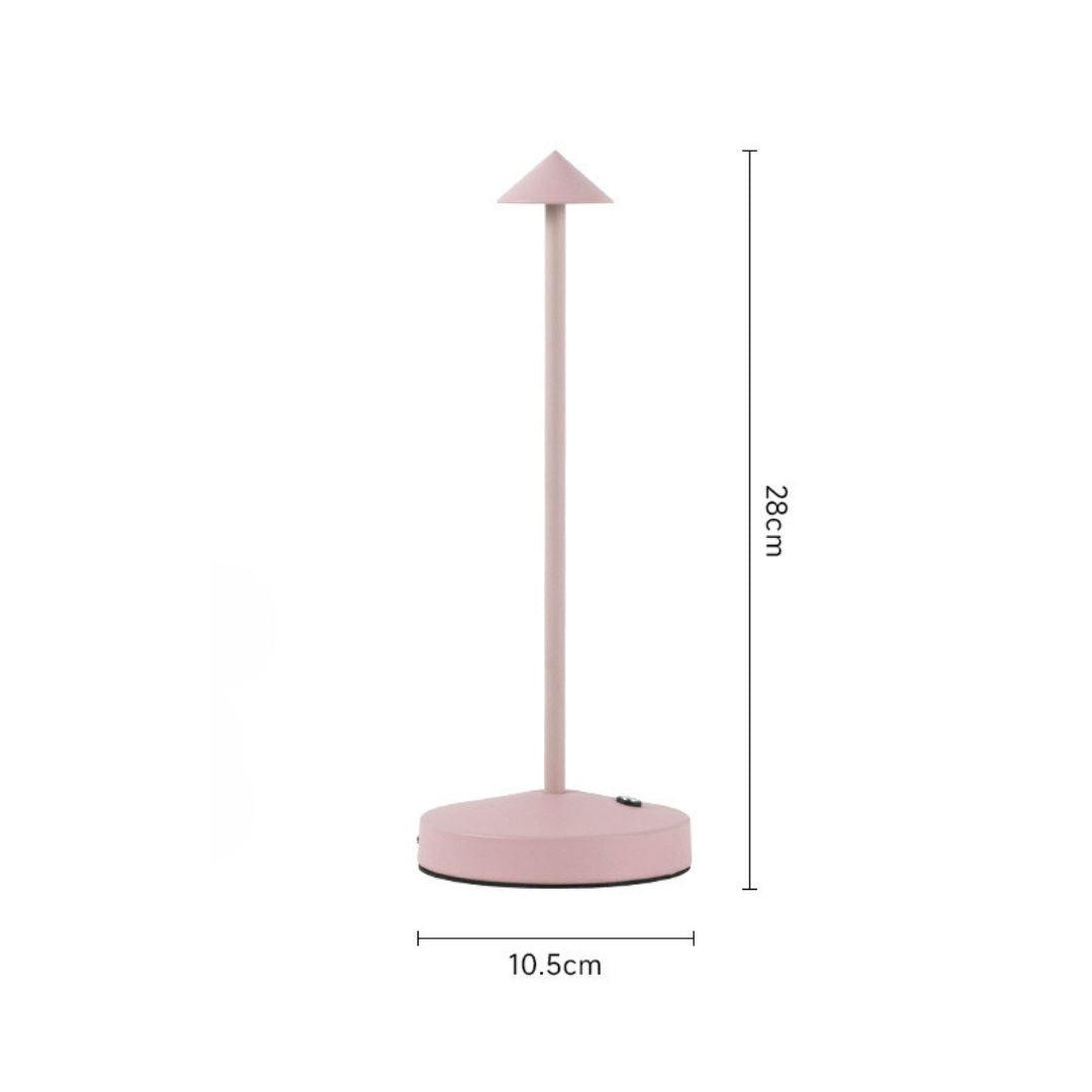 Elegant LED-designlampa utan sladd Carvallo