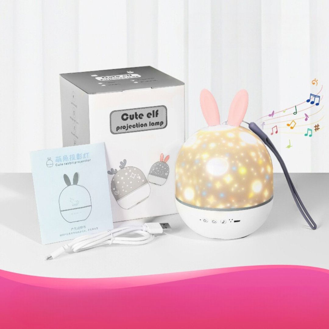 Magisk barnrumslampa med stjärneffekt Carvallo