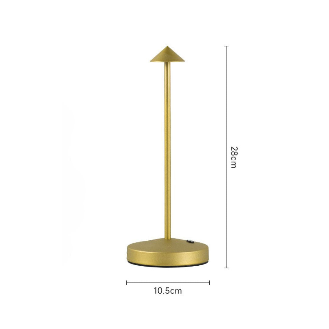 Elegant LED-designlampa utan sladd Carvallo