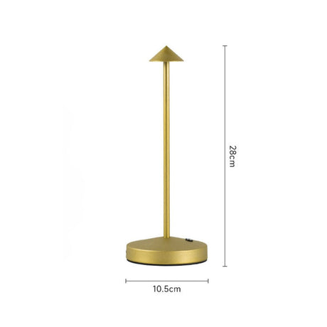 Elegant LED-designlampa utan sladd Carvallo