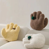 Palmformad Hemkudde - Mjuk Bomullspläd Dekor Carvallo