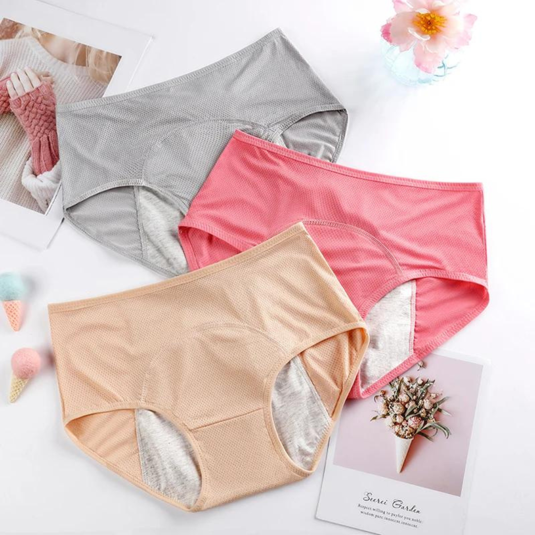 Plus size menstruationstrosor för kvinnor