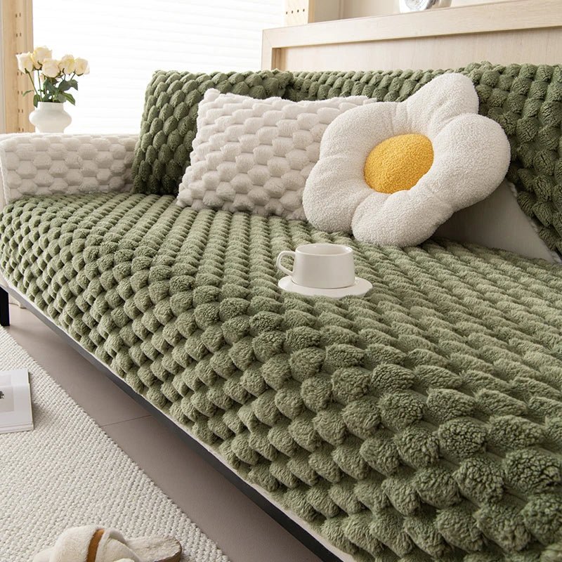 Pastellfärgad Förstärkt Plyschsoffateknik för Bekväm Komfort Carvallo