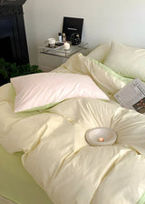 SunriseDream Set - Mjuk Duo Färgad Sängset Carvallo