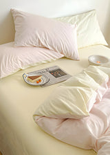 SunriseDream Set - Mjuk Duo Färgad Sängset Carvallo