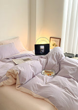 SunriseDream Set - Mjuk Duo Färgad Sängset Carvallo