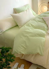 SunriseDream Set - Mjuk Duo Färgad Sängset Carvallo