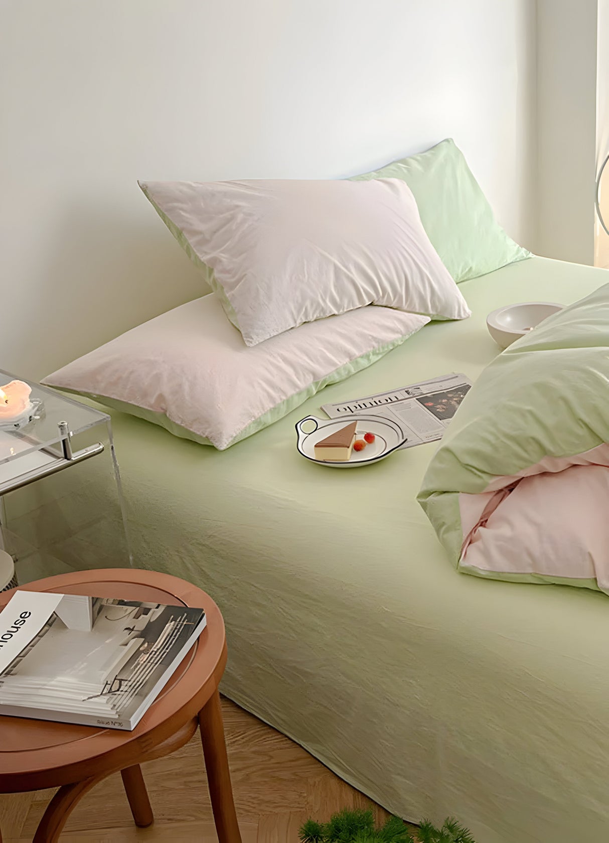 SunriseDream Set - Mjuk Duo Färgad Sängset Carvallo