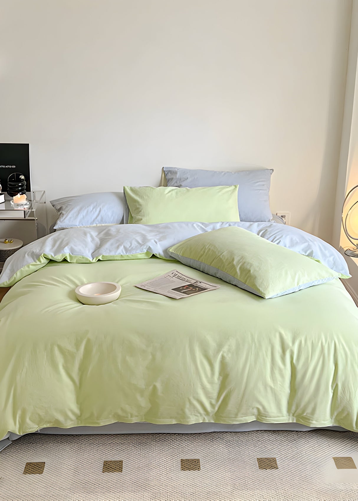 SunriseDream Set - Mjuk Duo Färgad Sängset Carvallo