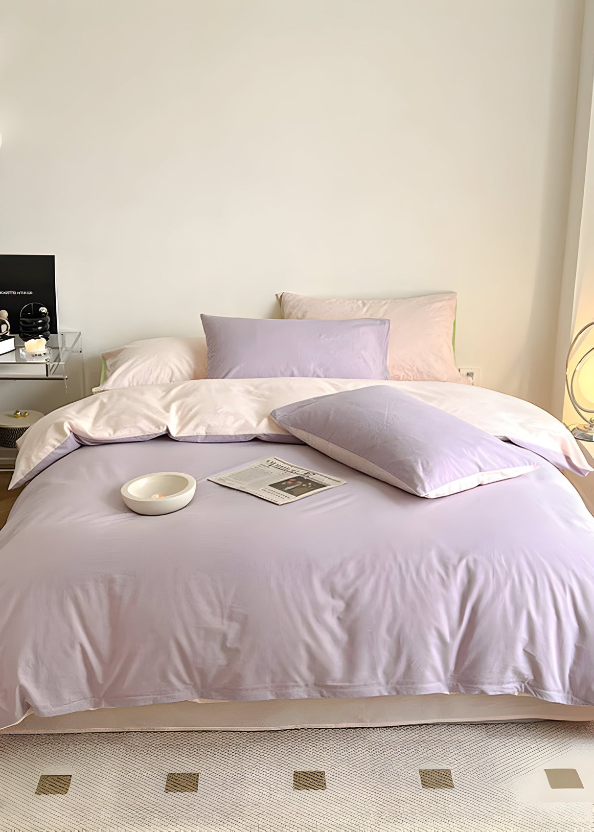 SunriseDream Set - Mjuk Duo Färgad Sängset Carvallo