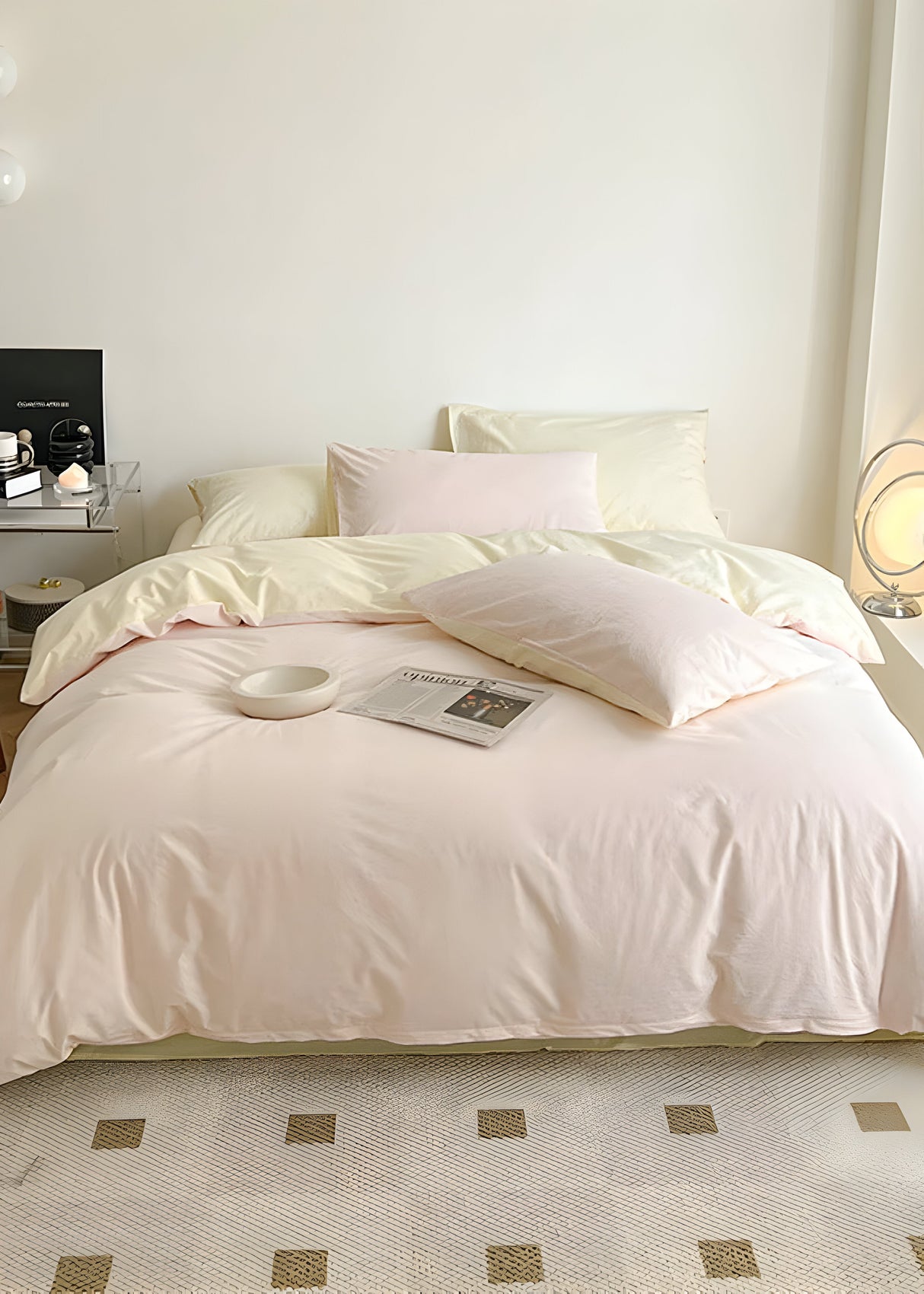 SunriseDream Set - Mjuk Duo Färgad Sängset Carvallo