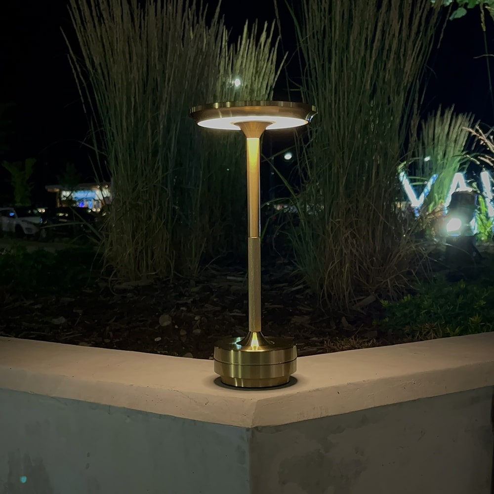 Ambient Metallic Trådlös Bordslampa Carvallo
