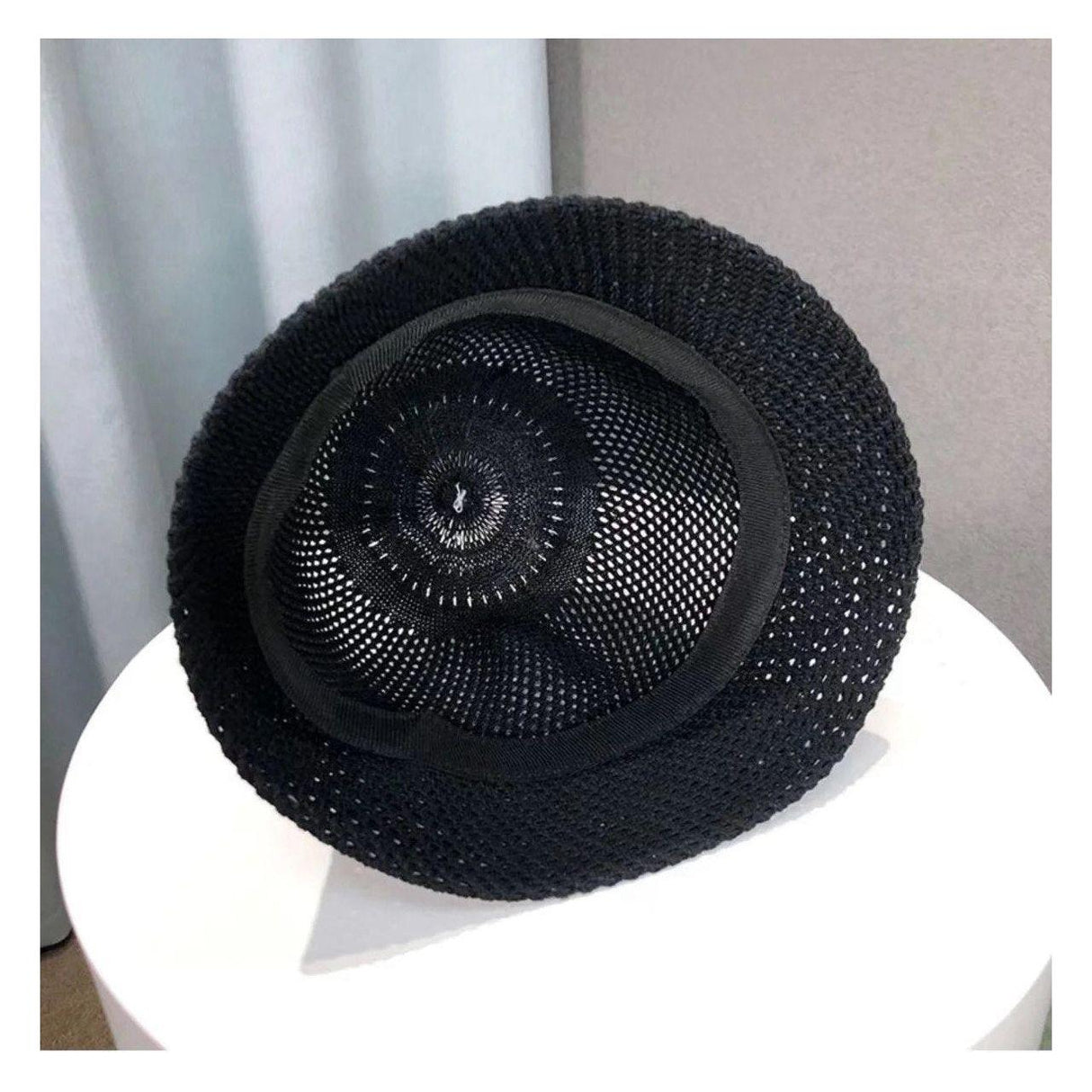 Marlene Straw Hat - Elegant Retro Strand Straw Hat för kvinnor Carvallo