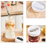 Praktiskt inläggsglas med vattensil Carvallo