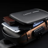 Stöldskyddad och Vattentålig Axelremsväska med USB-laddning-VaruZ-Hemnix