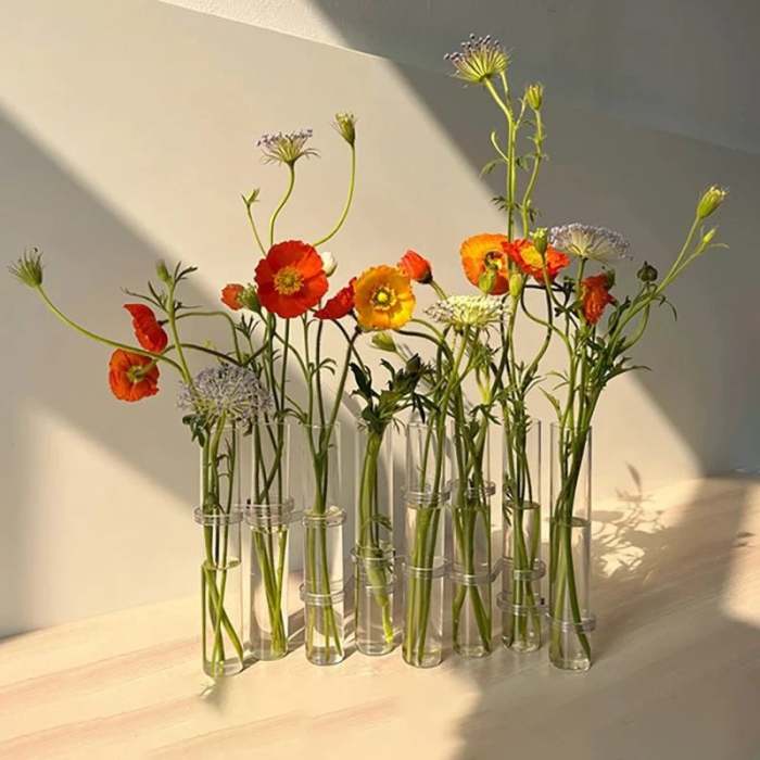 Modulära Glasvaser – Bygg din blomsterstil-VaruZ-Hemnix