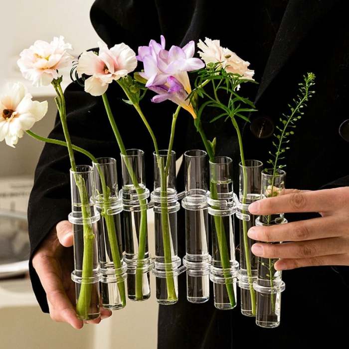 Modulära Glasvaser – Bygg din blomsterstil-VaruZ-Hemnix
